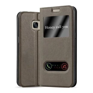Etui ochronne Cadorabo do Samsung Galaxy S7 w kolorze brązowym etui na telefon komórkowy etui na książkę - Etui i futerały do telefonów - miniaturka - grafika 1