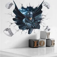 Naklejki na ścianę - Naklejka ścienna na ścianę BATMAN 3D Gotham City Deco - miniaturka - grafika 1