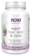Witaminy i minerały - Now Foods Foods FOODS Hair, Skin & Nails 90 kaps. vege NW844 - miniaturka - grafika 1