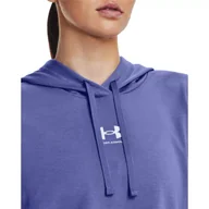 Bluzy sportowe damskie - Bluza damska Under Armour Rival Terry Hoodie - miniaturka - grafika 1