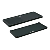 Akcesoria do grilla - Enders 7882 żeliwna płyta obracana do grilla gazowego Boston z 3 palnikami, Gourmet BBQ, wykonana z masywnego żeliwa, 1/3 powierzchni grilla, do zastosowania dwustronnego - miniaturka - grafika 1