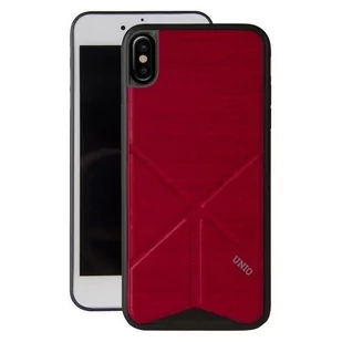 UNIQ UNIQ etui Transforma Ligne iPhone X/Xs czerwony/fire red UNIQ203RED - Etui i futerały do telefonów - miniaturka - grafika 1