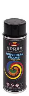 Spray Uniwersalny RAL9005 Czarny Mat 400ml emalia - Farby zewnętrzne - miniaturka - grafika 1