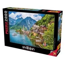 Puzzle 2000 Austria Jezioro Hallsta Nowa - Puzzle - miniaturka - grafika 2