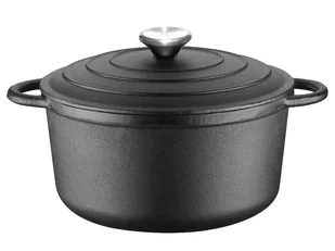 Garnek Żeliwny 5.5L 26cm Krisberg Ks-2639 - Garnki - miniaturka - grafika 1