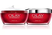 Kremy do twarzy - 24H Nawodnienie Olay Regenerist Krem Do Twarzy Pack x 2 sztuk Formuła Z Kwas Hialuronowy, Witamina B3 I Niacynamid - miniaturka - grafika 1