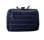 Odzież taktyczna i umundurowanie - Panel administracyjny poziomy molle CZARNY/GRANATOWY - miniaturka - grafika 1