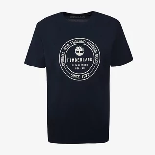 Koszulki męskie - TIMBERLAND T-SHIRT SS BRAND CARRIER TEE REGULAR - Timberland - grafika 1