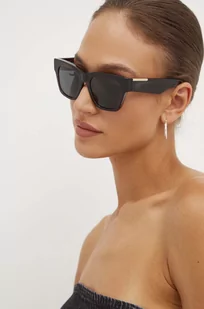 Burberry okulary przeciwsłoneczne damskie kolor brązowy 0BE4424 - Okulary przeciwsłoneczne - miniaturka - grafika 1