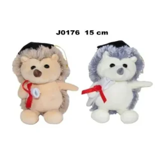 Jeż 2 kol 15cm MIX Sun-Day - Maskotki i pluszaki - miniaturka - grafika 1