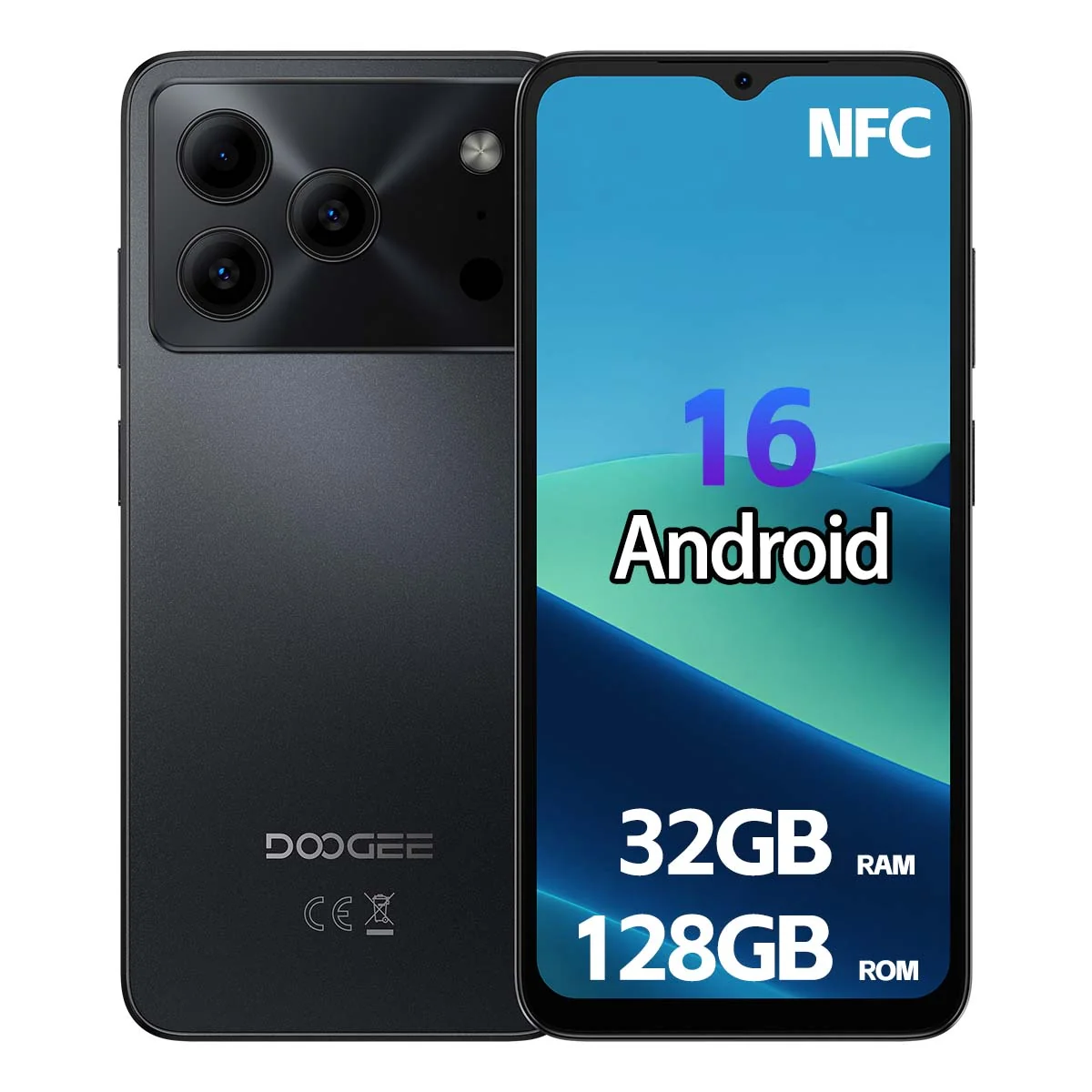 Doogee Note 56 Pro 4G 4/128GB Czarny