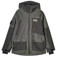 Kurtki męskie - Kurtka zimowa męska 4F Technical Jacket M511 Rozmiar: M / Kolor: zielony/szary - miniaturka - grafika 1