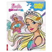 Kolorowanki, wyklejanki - Barbie Dreamtopia Maluj wodą Nowa - miniaturka - grafika 1