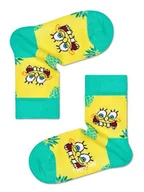 Skarpetki damskie - Happy Socks Skarpety w kolorze żółto-zielonym - miniaturka - grafika 1