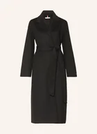 Płaszcze damskie - Tommy Hilfiger Płaszcz schwarz - miniaturka - grafika 1