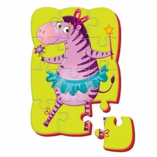 Zebra Roter Kafer Puzzle ROTER KAFER Magnetyczne piankowe Czarodziejka - Puzzle - miniaturka - grafika 5