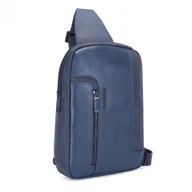 Plecaki - Plecak na jedno ramię RONCATO PANAMA 4.0 400895 Niebieski - miniaturka - grafika 1