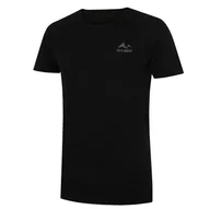 Koszulki sportowe męskie - Męska koszulka Husky Mersa M Rozmiar: L / Kolor: czarny - miniaturka - grafika 1