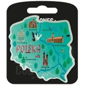 Magnesy - PAN DRAGON Magnes I love Poland Polska ILP-MAG-A-PL-03 - miniaturka - grafika 1