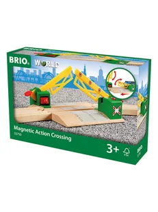 Brio Przejazd magnetyczny - 3+ - Pociągi dla dzieci - miniaturka - grafika 1
