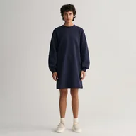 Sukienki - LOGO VOLUME LS C-NECK DRESS - miniaturka - grafika 1