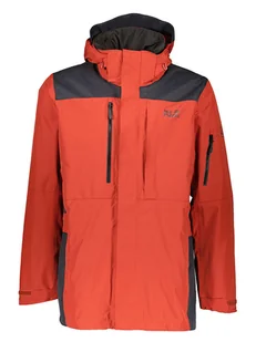 Jack Wolfskin Kurtka funkcyjna "Brecon Range" w kolorze antracytowo-pomarańczowym - Kurtki i kamizelki sportowe męskie - miniaturka - grafika 1