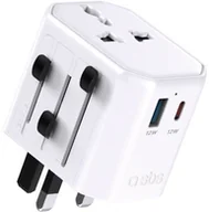 Zasilacze do laptopów - SBS travel charger 2500W Europe/USA/Asia/Africa USB/USB-C TTBB10000FASTP - miniaturka - grafika 1