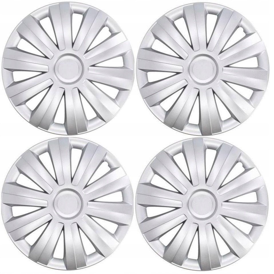 WHEEL COVER AUTOSERIO SNAKE R15 SILVER