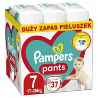 Pieluchy - Pieluchomajtki Pampers Pants 7 Jumbo Pack 37szt - miniaturka - grafika 1