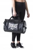 Torby sportowe - Everlast torba treningowa wodoodporna 30 L czarna - miniaturka - grafika 1