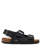 Sandały męskie - CMP Sandały Eco Keidha Slipper 3Q91027 Czarny - miniaturka - grafika 1