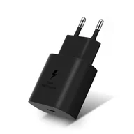Ładowarki do telefonów - Ładowarka Sieciowa 3,6A 25W Czarna Pd Typ-C Bulk - miniaturka - grafika 1