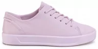 Półbuty damskie - Buty sportowe ECCO SOFT 8 różowe skórzane 37 - miniaturka - grafika 1