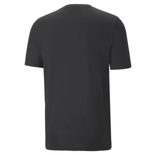 Koszulki sportowe męskie - Męska Koszulka PUMA MONOGRAM GRAPHIC TEE PUMA BLACK 67176601 – Czarny - grafika 1