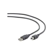 Kable USB - Gembird KABEL USB 2.0 A-B M/M 1.8M SZARY CCP-USB2-AMBM-6G - miniaturka - grafika 1