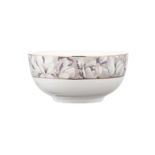 Miska porcelanowa 14 cm 600 ml w magnolie pudrowy różowy - Miski i półmiski - miniaturka - grafika 1