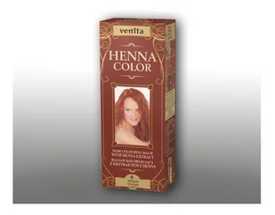 Venita VENITA Henna Color 6 Tycjan  ziołowy balsam koloryzujący - Farby do włosów i szampony koloryzujące - miniaturka - grafika 1