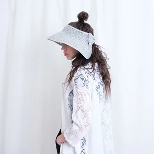 Daszek Cotton lace - Czapki damskie - miniaturka - grafika 3