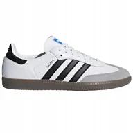 Buty sportowe męskie - Buty męskie trampki adidas Samba Og Originals skórzane białe 44 - miniaturka - grafika 1