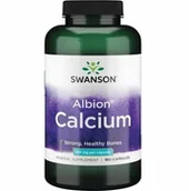 Suplementy diety - Albion Chelat Wapnia (180 kaps.) - miniaturka - grafika 1