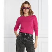 Swetry damskie - BOSS BLACK Wełniany sweter Feganasi | Regular Fit - miniaturka - grafika 1