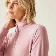 Bluzy sportowe damskie - Regatta Polar damski Montes Różowy, Rozmiar: 46 - miniaturka - grafika 1