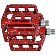 Pedały rowerowe - PEDAŁY ROWEROWE ALUMINIOWE DARTMOOR STREAM PRO RED DEVIL - miniaturka - grafika 1