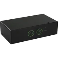 Kable komputerowe i do monitorów - InLine Przełącznik Desktop przełącznik KVM 2 port DVI-I USB 3.0 Hub z audio 61622I - miniaturka - grafika 1
