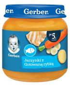 Dania dla dzieci - Gerber Nestlé jarzynki z gotowaną rybką po 5 miesiącu 125 g 1148509 - miniaturka - grafika 1