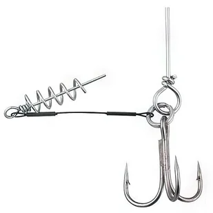 Dozbrojka z korkociągiem DRAGON American Fishing Wire PDF-55-200-2008 8 cm 20 kg (2 szt.) - Inne akcesoria dla wędkarzy - miniaturka - grafika 1