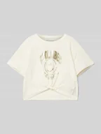 Koszulki dla dziewczynek - T-shirt o kroju comfort fit z czystej bawełny - miniaturka - grafika 1