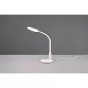 Lampy stojące - Sally LED lampa biurkowa 1-punktowa biała R52671101 - miniaturka - grafika 1