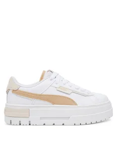 Puma Sneakersy Mayze Crashed Jr 396576 07 Biały - Buty dla dziewczynek - miniaturka - grafika 1