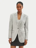 Marynarki i żakiety damskie - PINKO Marynarka For You 104716 A2BP Szary Regular Fit - miniaturka - grafika 1